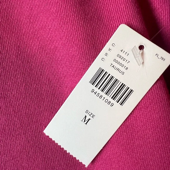 Anthropologie The Zodiac Pink Taurus Sweatshirt, Medium, NWT - Picture 8 of 9